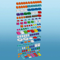 LEGO Classic creatieve transparante stenen 11013